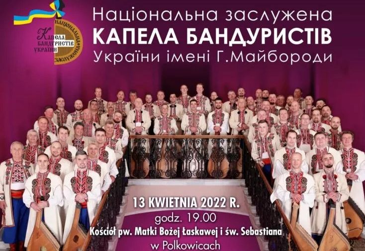 Koncert Narodowej Kapeli Bandurzystów Ukrainy